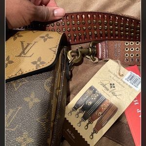 Patricia Nash studded purse strap